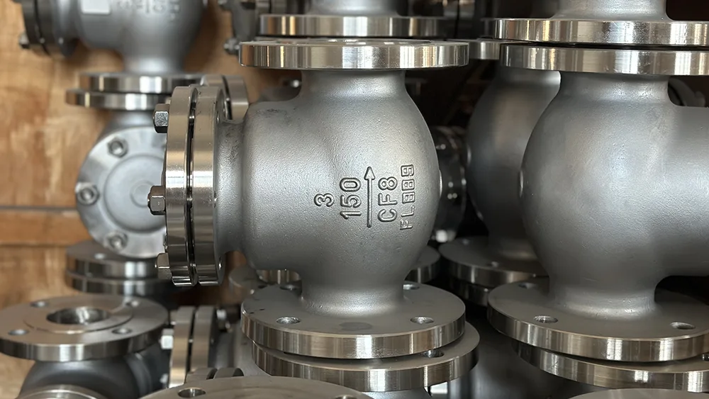 Ang prinsipyo sa pagtrabaho sa check valve.